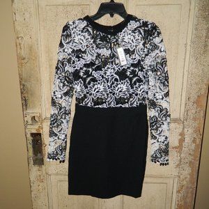 Romeo & Juliet Couture Lace Top Dress Size M (Y-8)